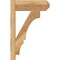 Ekena Millwork Balboa Rough Sawn Craftsman Outlooker, Western Red Cedar, 6"W x 16"D x 24"H OUT06X16X24BOA04RWR - alternate 2
